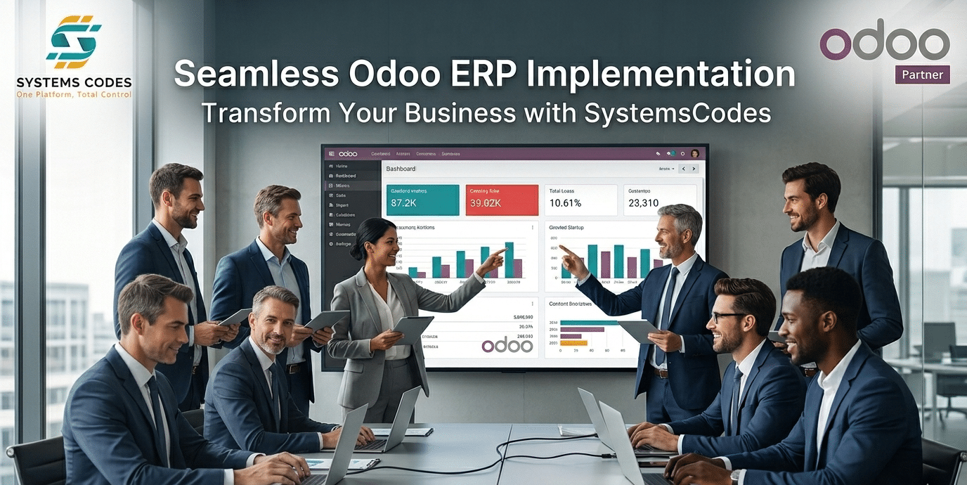 تنفيذ نظام Odoo ERP مع SystemsCodes